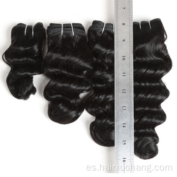 Vendedores de cabello virgen crudo al por mayor Vendores brasileño 100% humano de extensión de cabello liso Bundillo